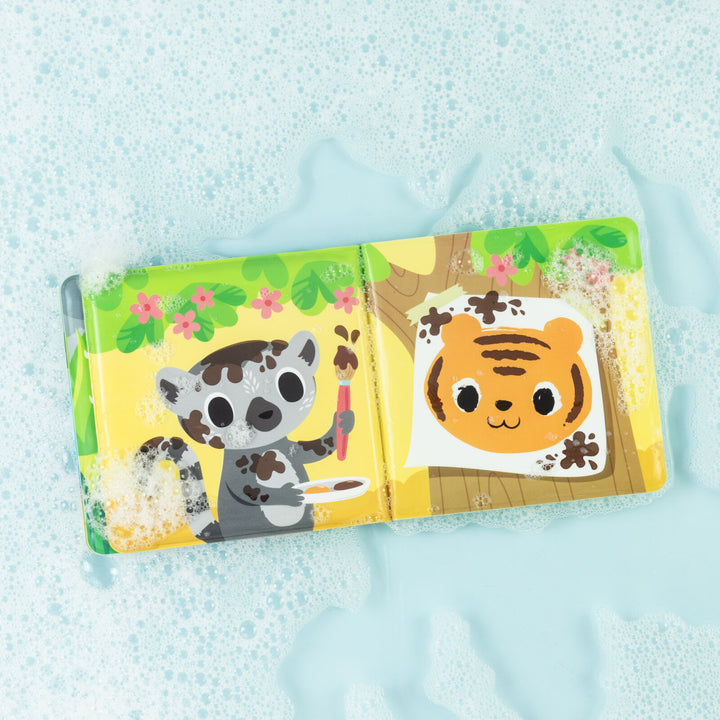 Tiger Tribe Bath Book – Messy Jungle