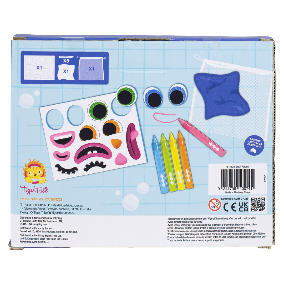 Tiger Tribe Bath Crayons – Bath Faces
