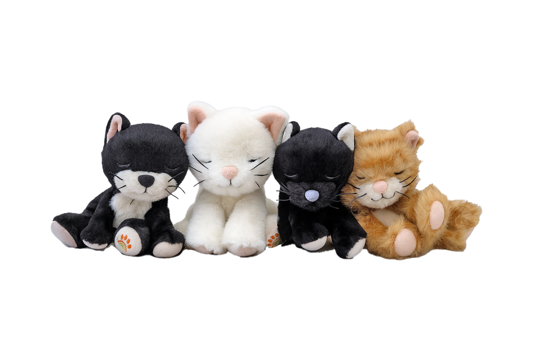 Olli Ella Binky Kitten Kit – Black &amp; White