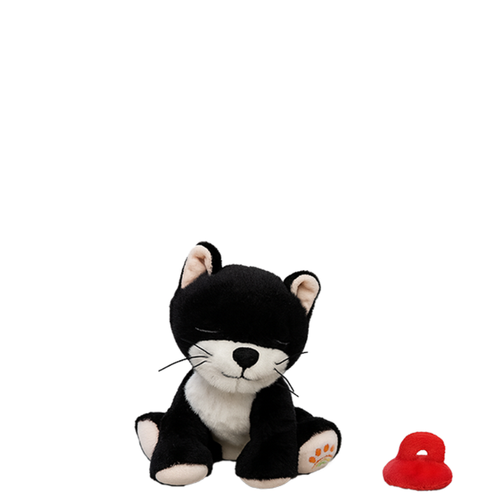 Olli Ella Binky Kitten Kit – Black &amp; White