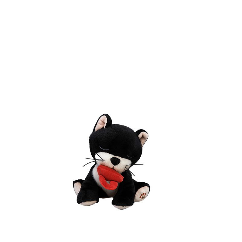Olli Ella Binky Kitten Kit – Black &amp; White