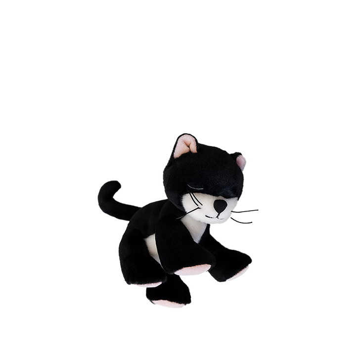 Olli Ella Binky Kitten Kit – Black &amp; White