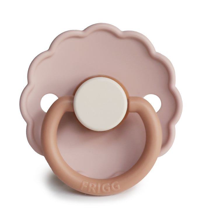 FRIGG Daisy Colourblock Round Latex Pacifier – Biscuits
