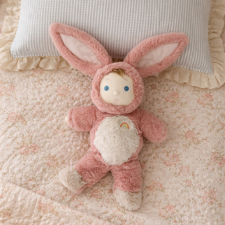 Olli Ella Cozy Day Dinkum Doll – Bunny Pinkie