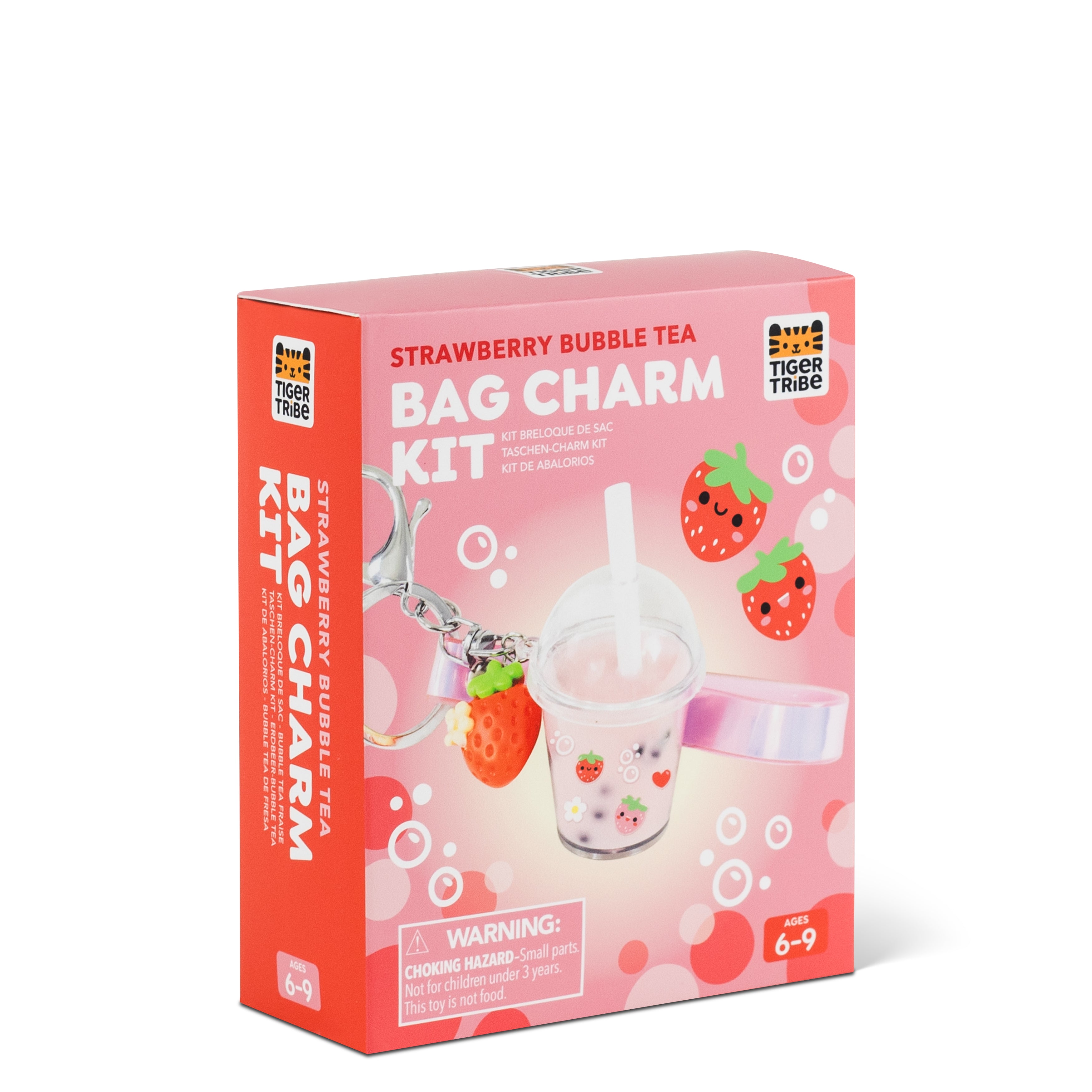 Tiger Tribe Bag Charm Kit – Bubble Tea