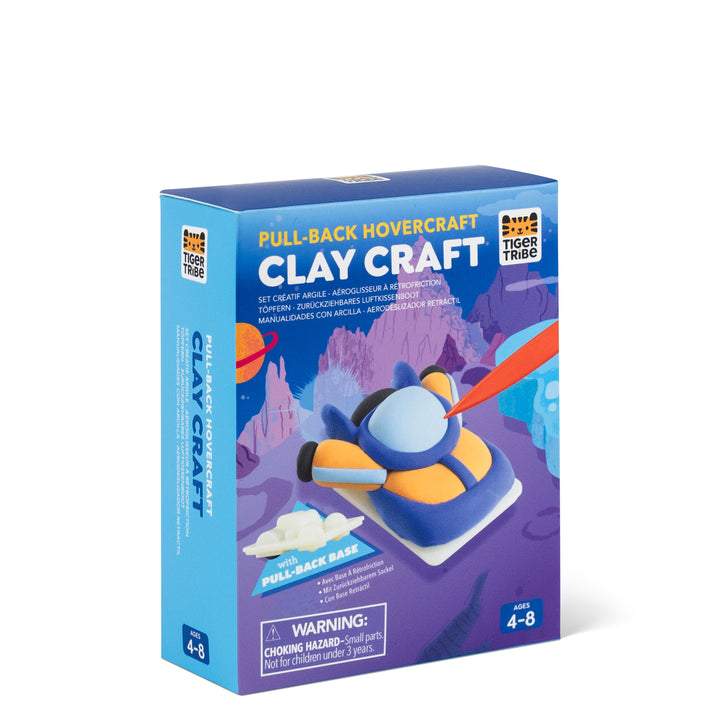 Tiger Tribe Clay Craft – Pull-Back Hovercraft