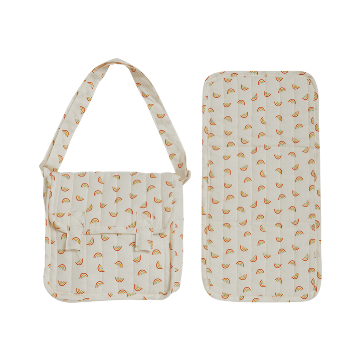 Olli Ella Carrie Convertible Changing Set – Rainbow