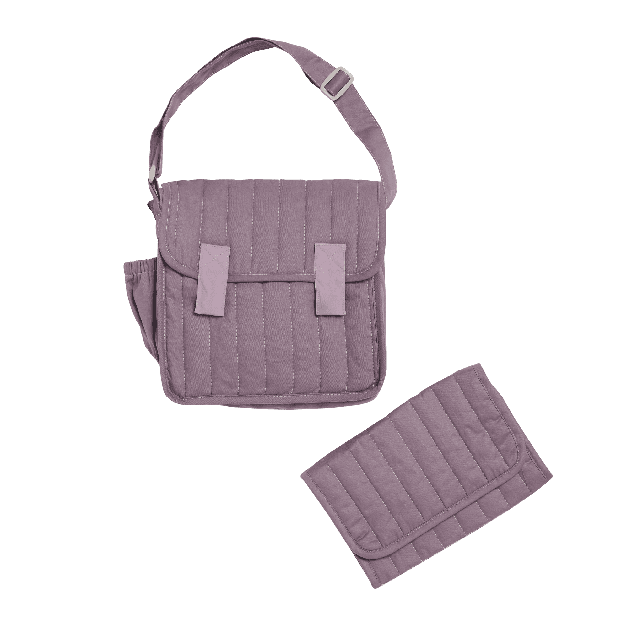 Olli Ella Carrie Convertible Changing Set – Lavender