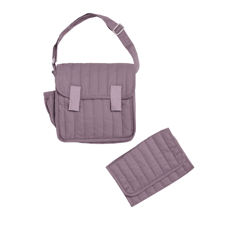 Olli Ella Carrie Convertible Changing Set – Lavender