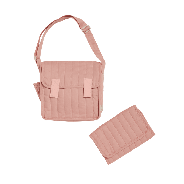 Olli Ella Carrie Convertible Changing Set – Rose