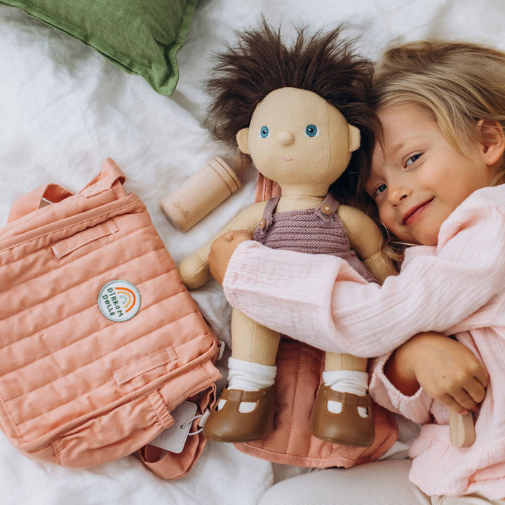 Olli Ella Carrie Convertible Changing Set – Rose