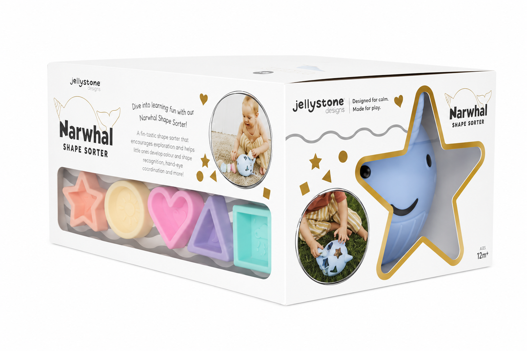 Jellystone™ Designs Narwhal Shape Sorter