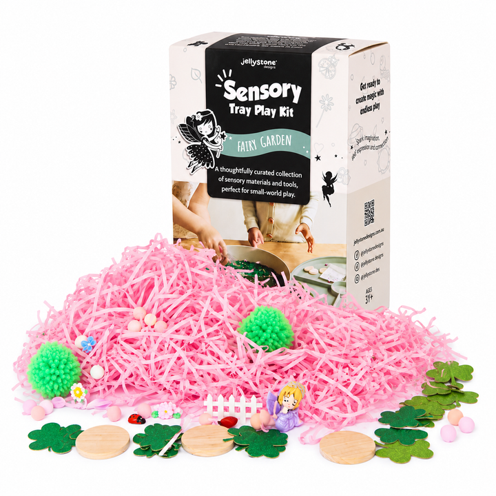 Jellystone™ Designs Sensory Play Tray Kit – Fairy Garden