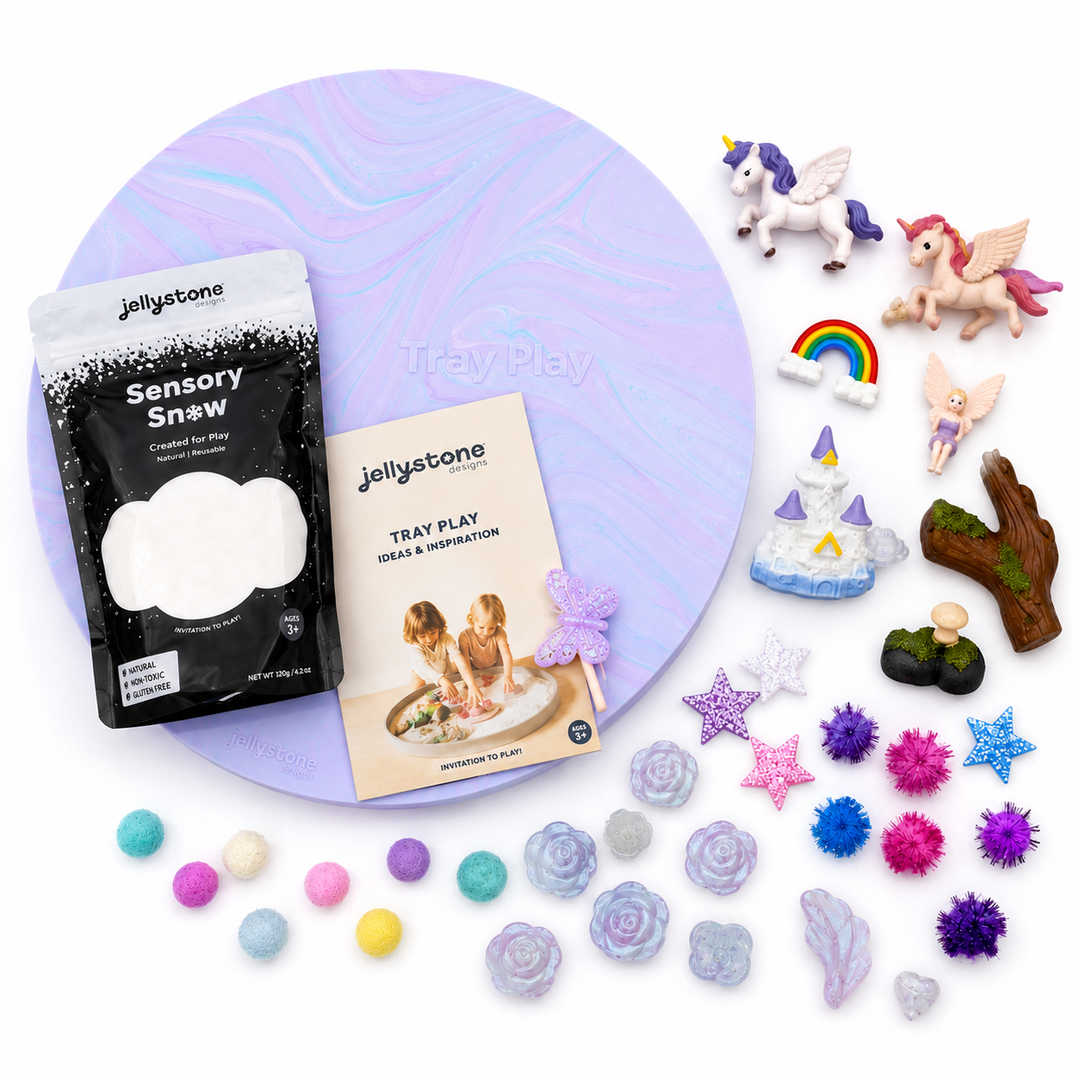 Jellystone Designs Sensory Play Tray Bundle – Unicorn