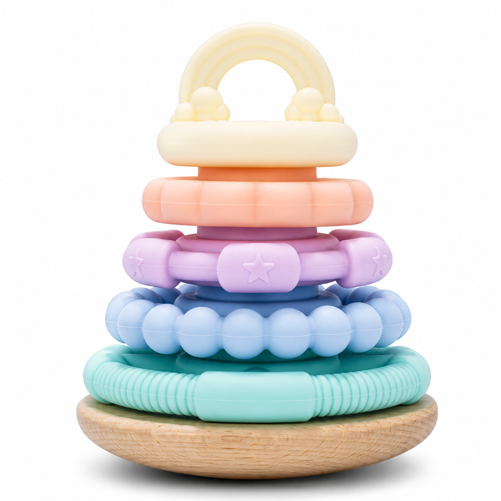 Jellystone™ Designs Rainbow Wobble Stacker – Pastel