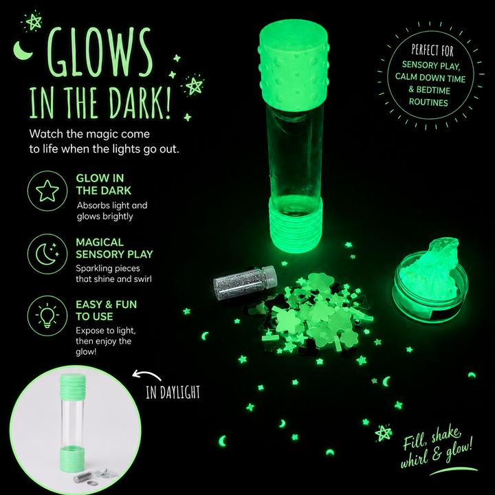 Jellystone™ Designs DIY Calm Down Bottle – Glow In The Dark