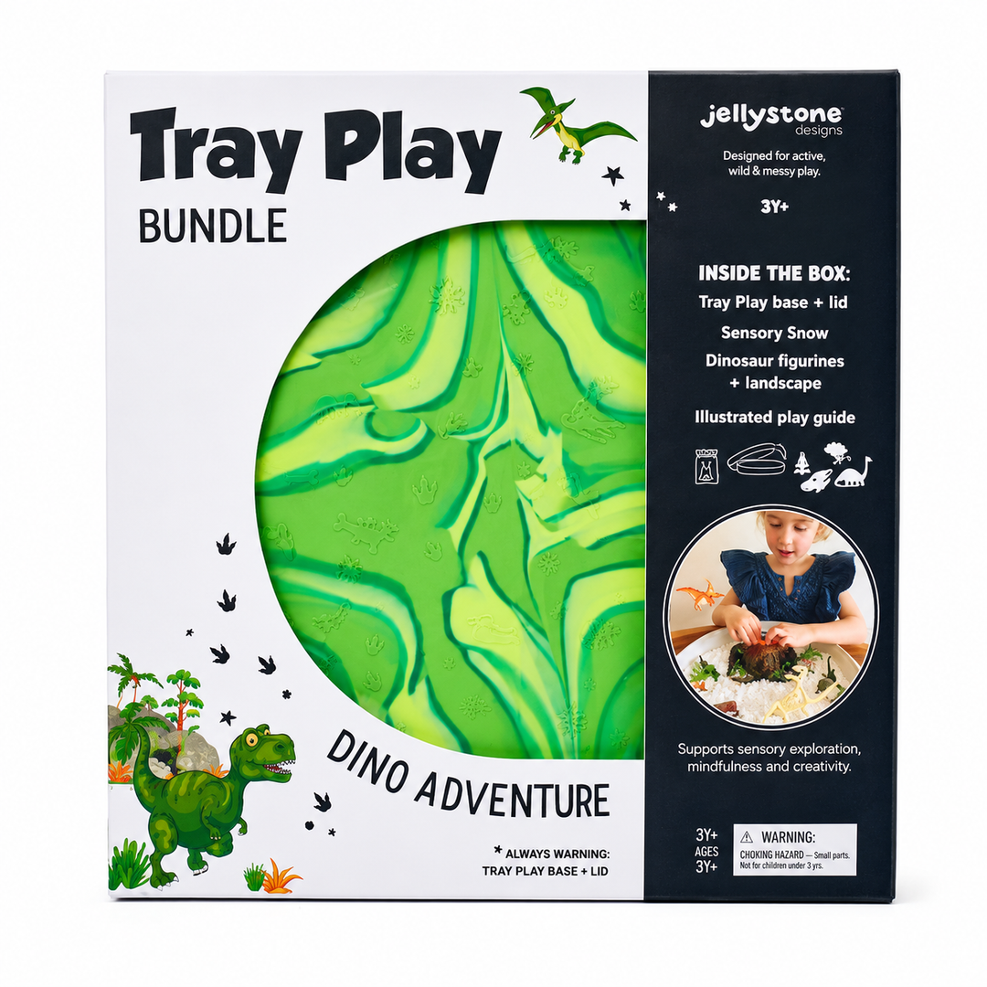 Jellystone Designs Sensory Play Tray Bundle – Dino