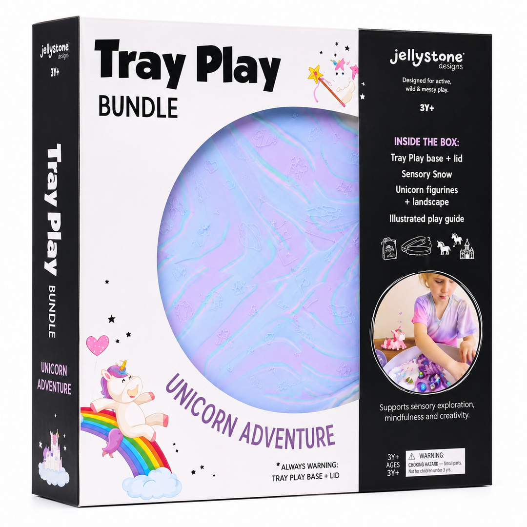 Jellystone Designs Sensory Play Tray Bundle – Unicorn