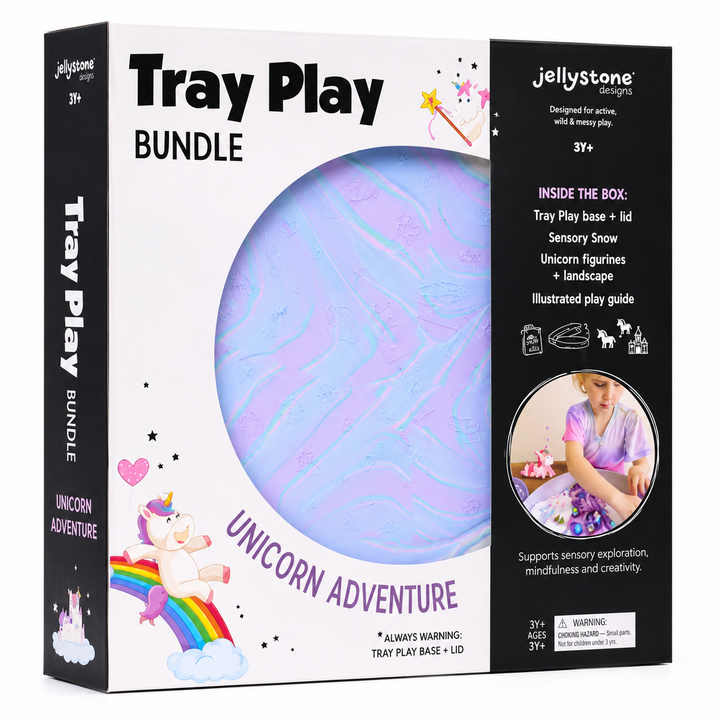 Jellystone Designs Sensory Play Tray Bundle – Unicorn