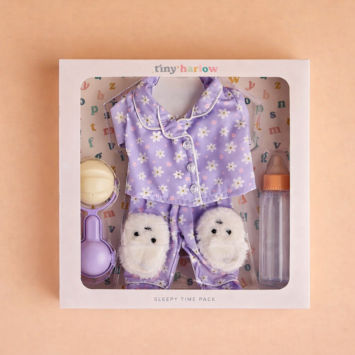 Tiny Harlow Tiny Threads Doll Sleepy Time Set