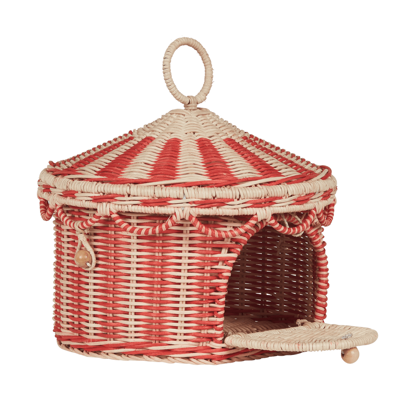 Olli Ella Rattan Circus Tent Basket