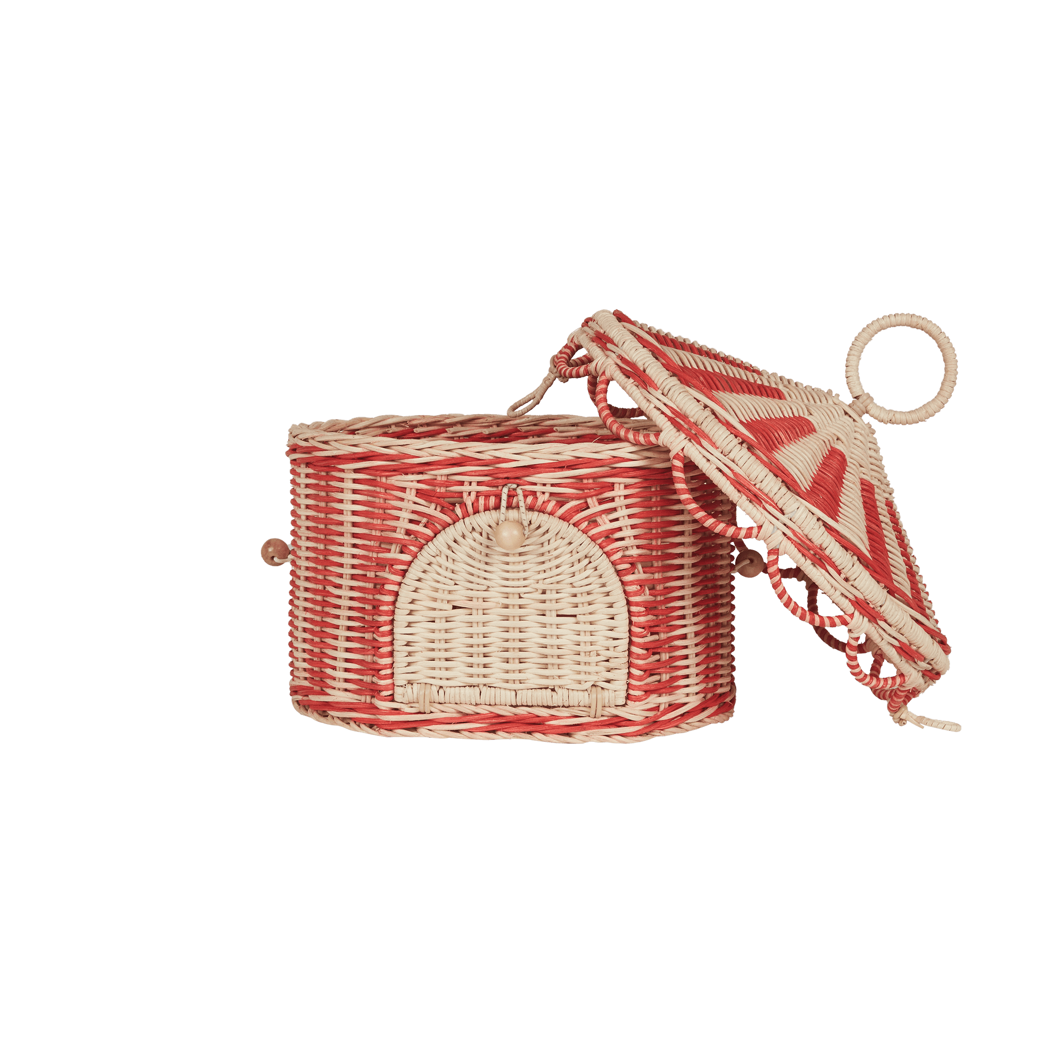 Olli Ella Rattan Circus Tent Basket