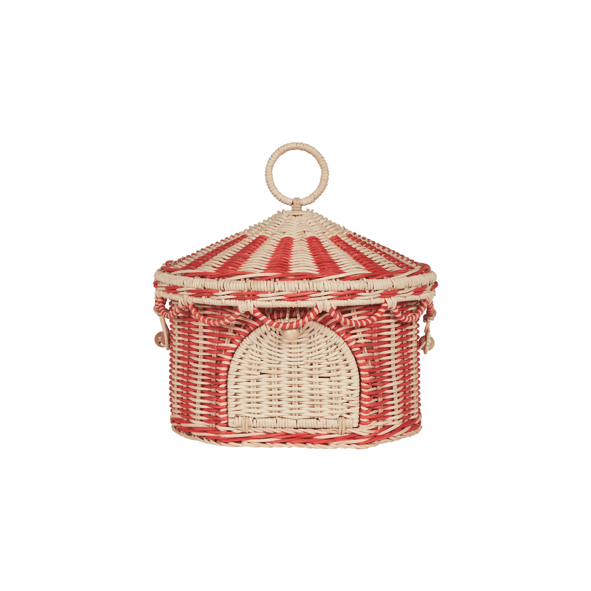 Olli Ella Rattan Circus Tent Basket