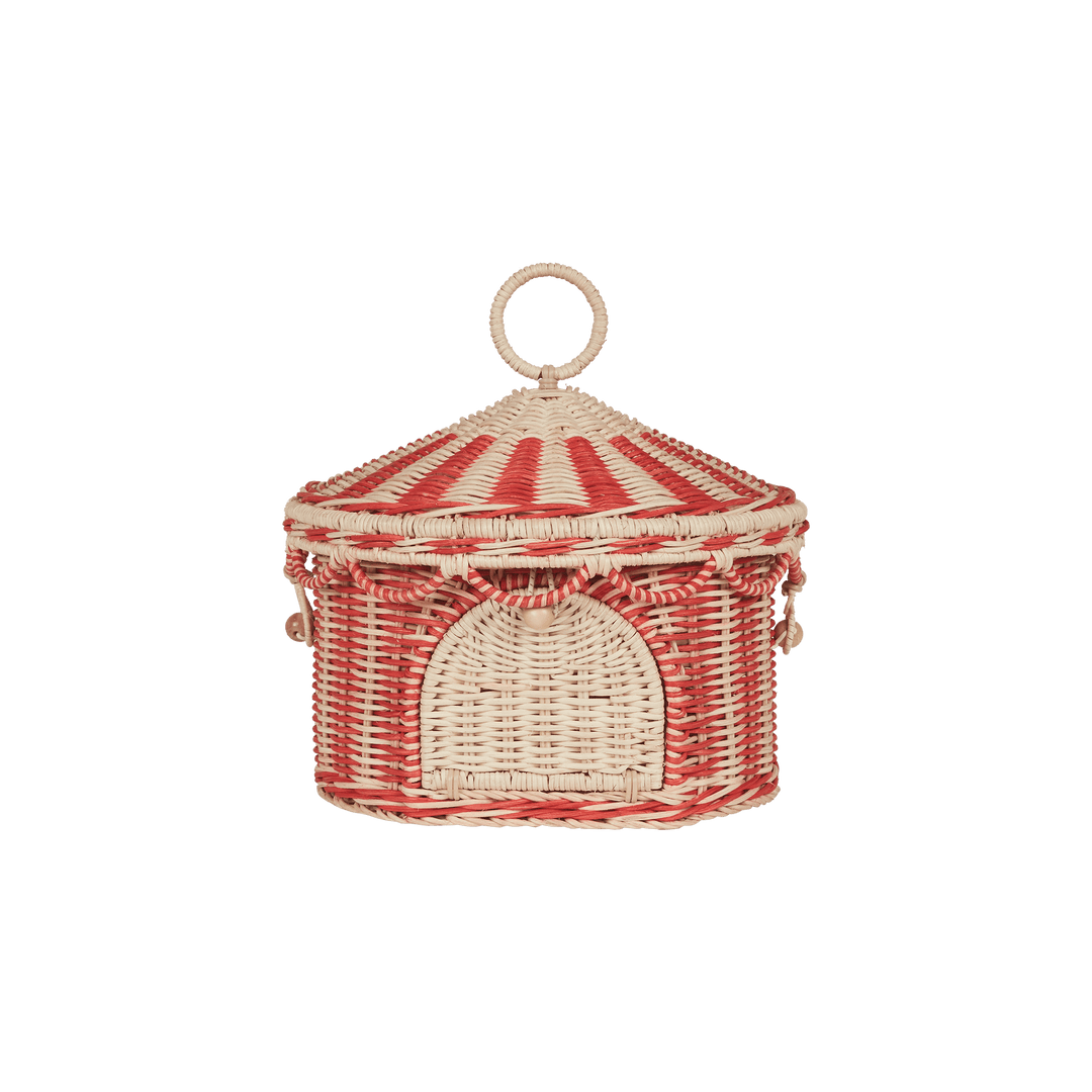 Olli Ella Rattan Circus Tent Basket