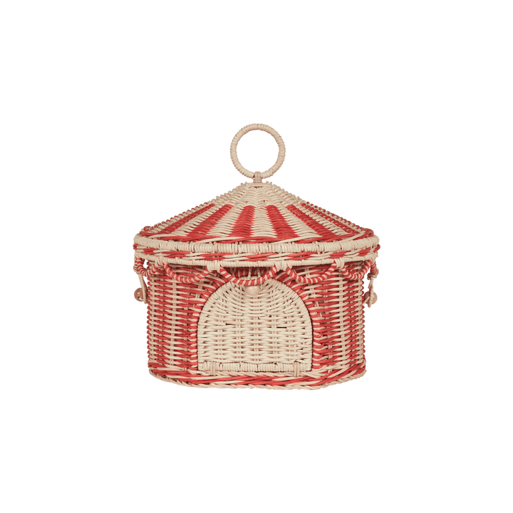 Olli Ella Rattan Circus Tent Basket