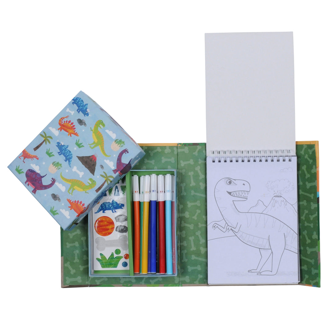 Tiger Tribe Colouring Set – Dinosaur