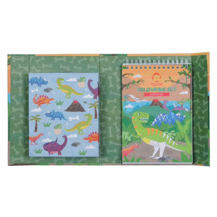 Tiger Tribe Colouring Set – Dinosaur