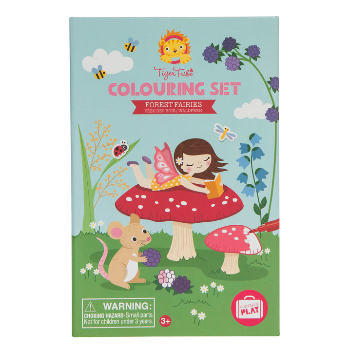 Tiger Tribe Colouring Set – Forest Fairies