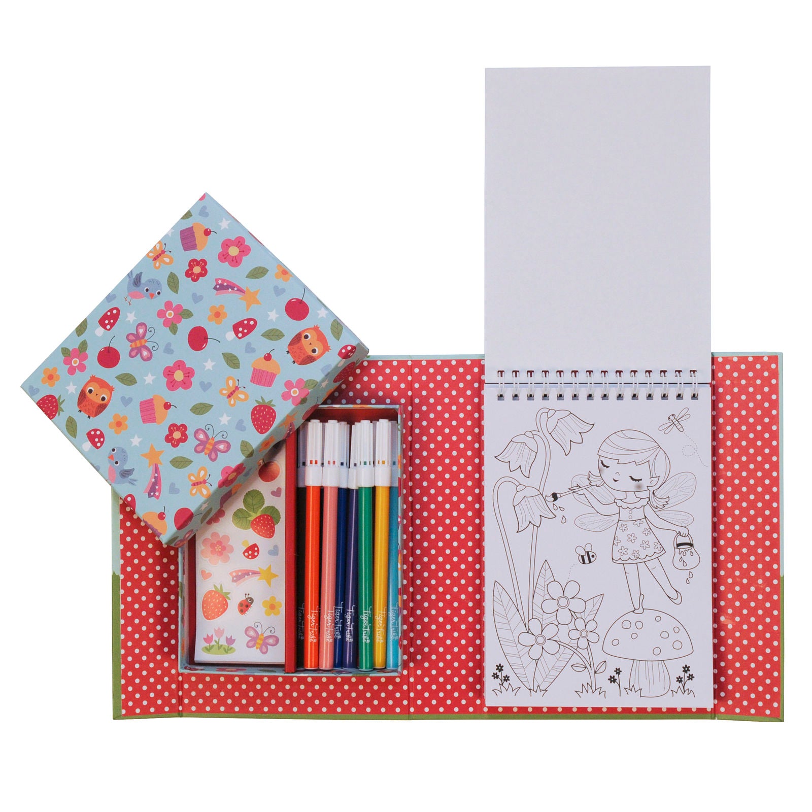 Tiger Tribe Colouring Set – Forest Fairies