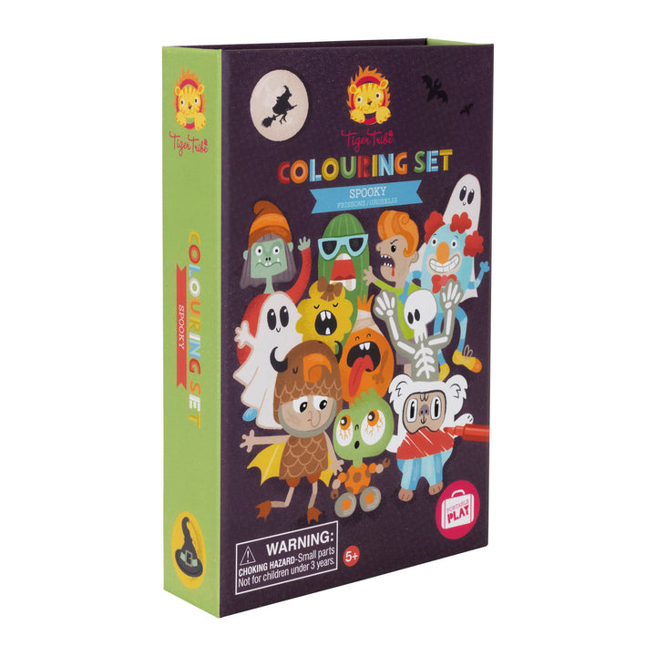 Tiger Tribe Colouring Set – Spooky