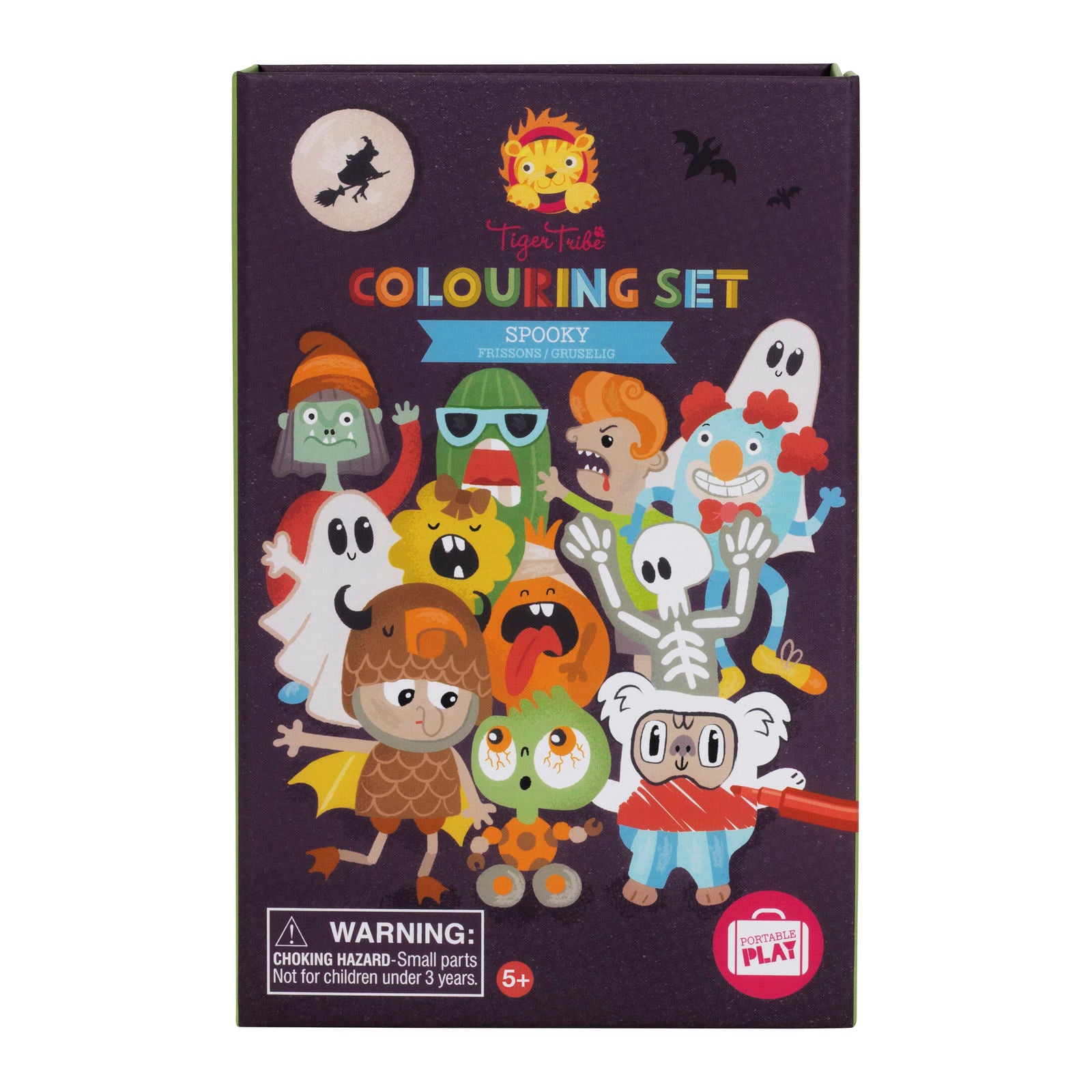 Tiger Tribe Colouring Set – Spooky