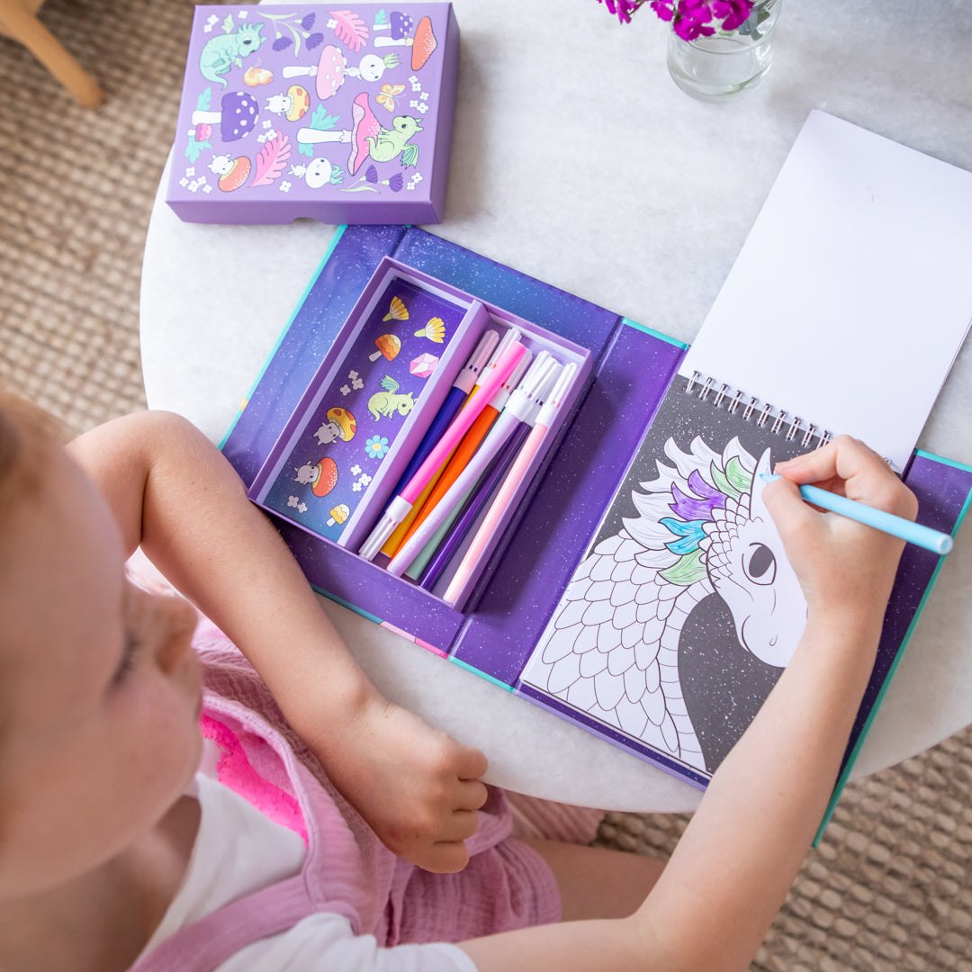 Tiger Tribe Colouring Set – Mystical Forest