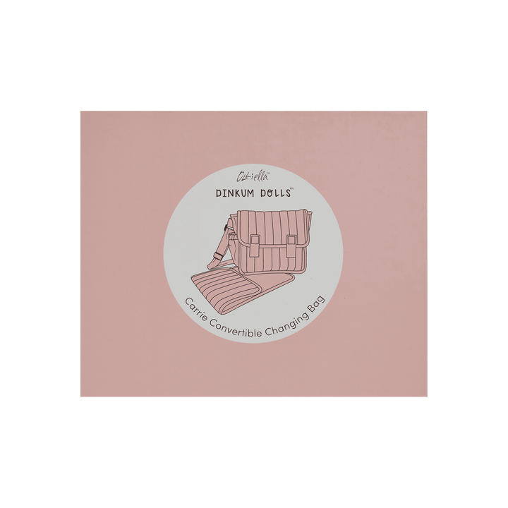 Olli Ella Carrie Convertible Changing Set – Rose