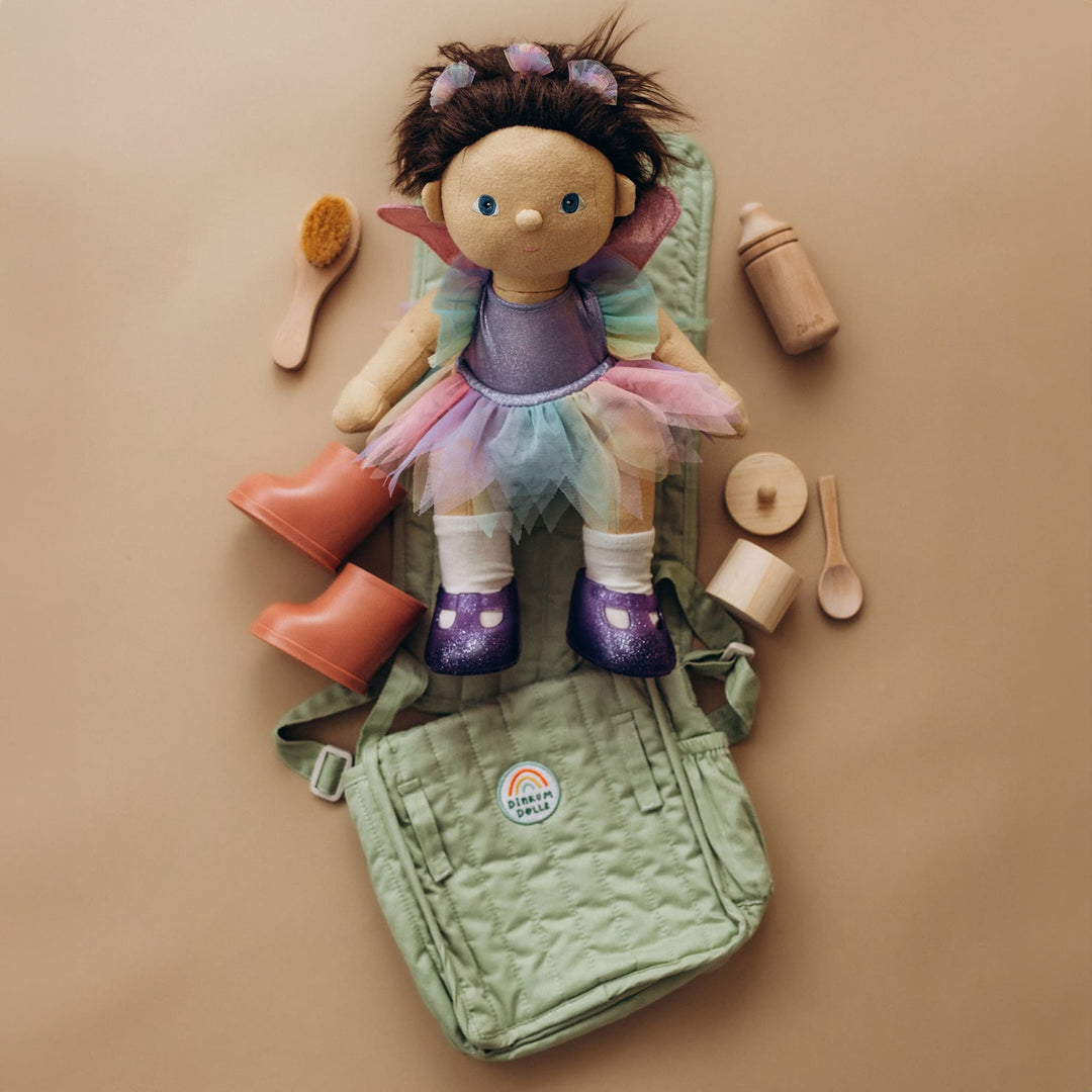 Olli Ella Carrie Convertible Changing Set – Sage