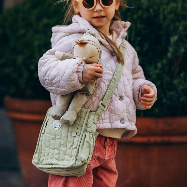 Olli Ella Carrie Convertible Changing Set – Sage