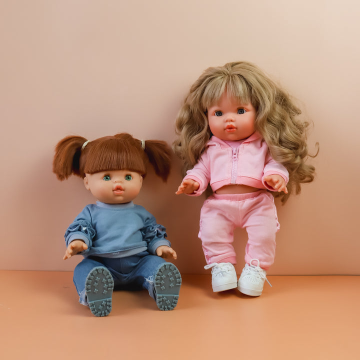 Tiny Harlow Tiny Threads Ruffle Jumper &amp; Denim Pants Set