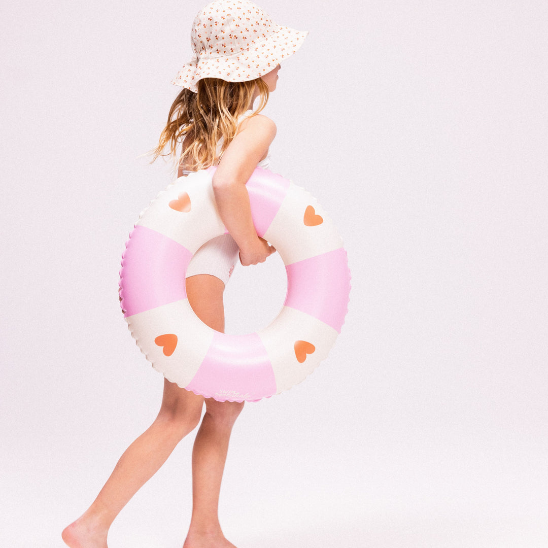 Swim Essentials Inflatable Swim Ring – Cozy Hearts (55 cm)