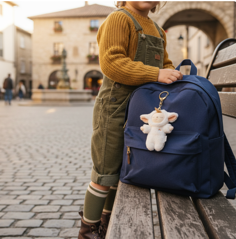 Olli Ella Cozy Bag Charm – Lamby Pookie