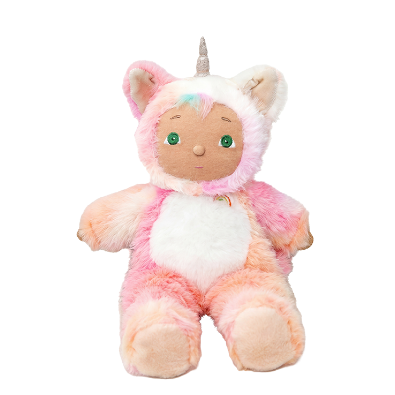 Olli Ella Cozy Day Dinkum Doll – Kittycorn Pompom