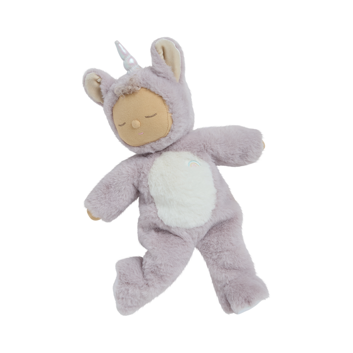 Olli Ella Cozy Dinkum Unicorn – Lilac Sweetpea