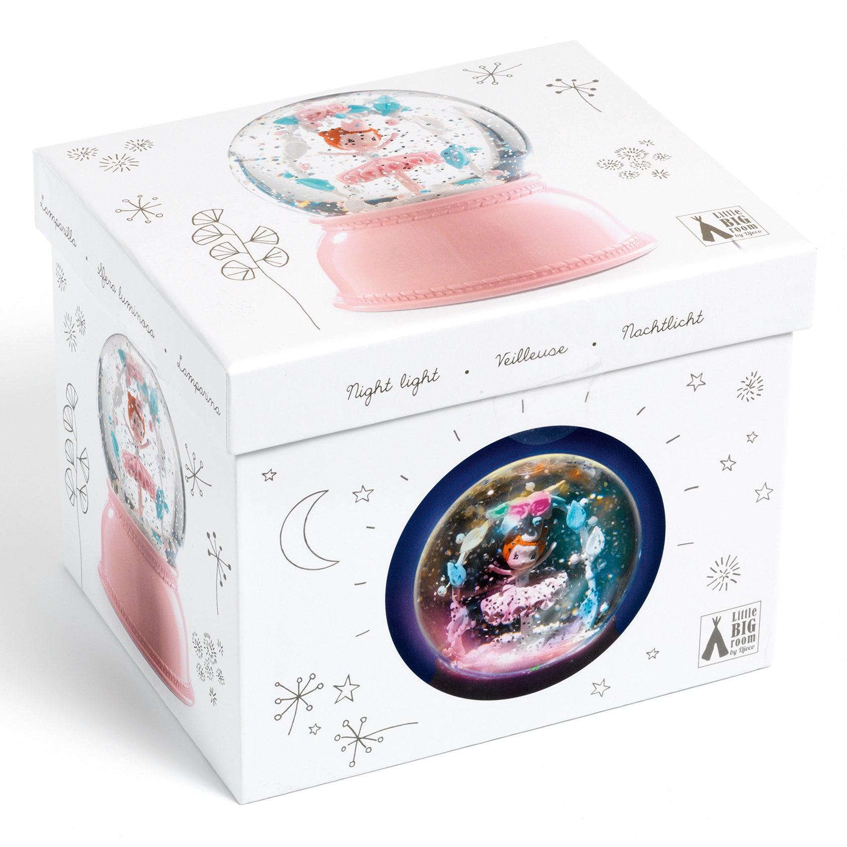 Illustration of Snow Globe Night Light Deals