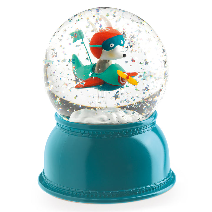 Djeco Snow Globe Night Light – Airplane
