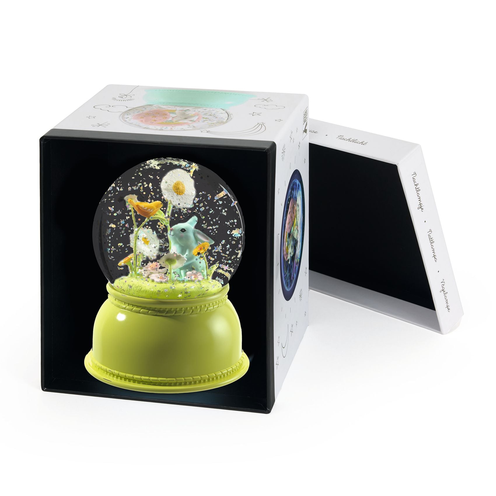 Djeco Snow Globe Night Light – Rabbit
