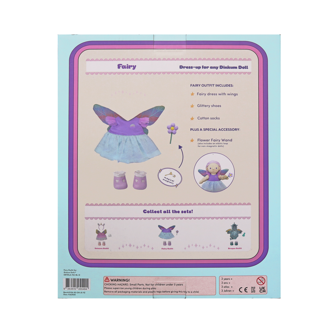Olli Ella Dinkum Doll Fairy Outfit Set (Limited Edition)