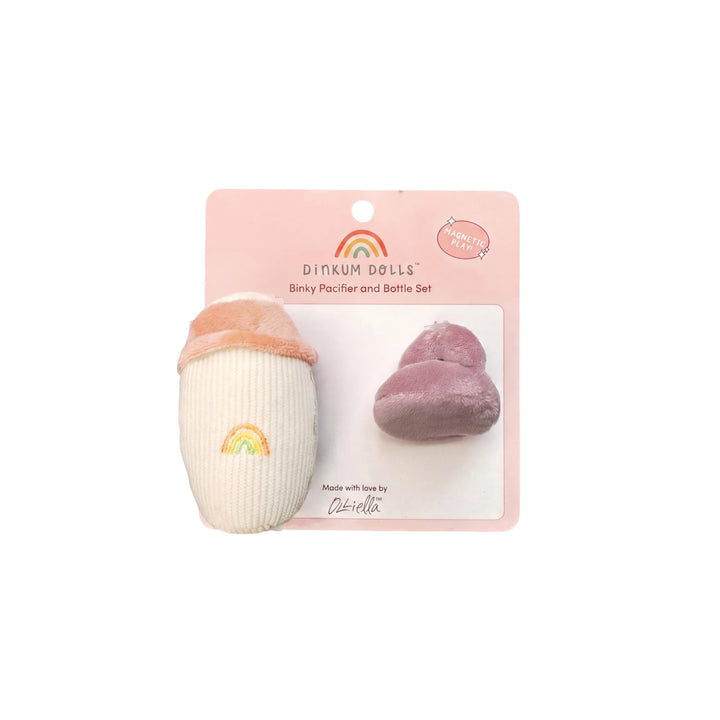 Olli Ella Dinkum Magnetic Bottle &amp; Pacifier Set