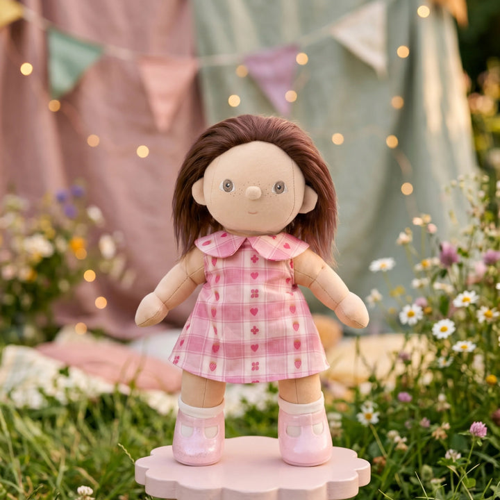 Olli Ella Dinkum Doll Rosette Dress